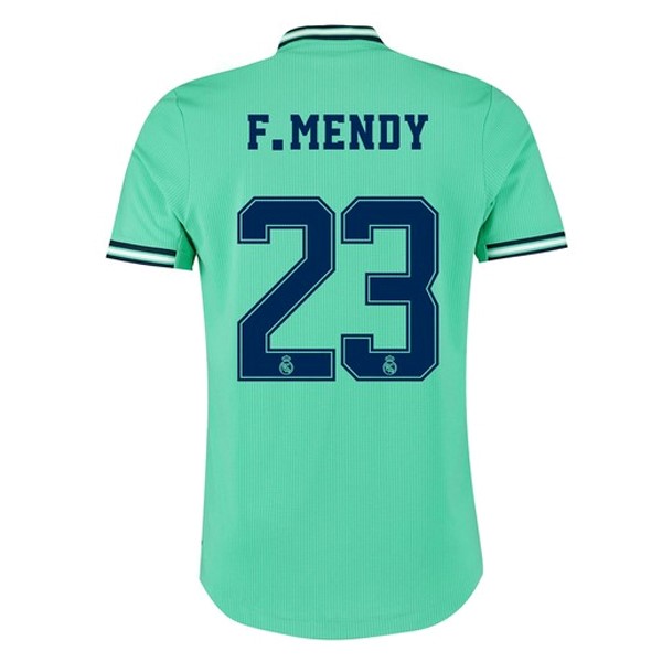 Camiseta Real Madrid NO.23 F.Mendy Tercera equipo 2019-20 Verde
